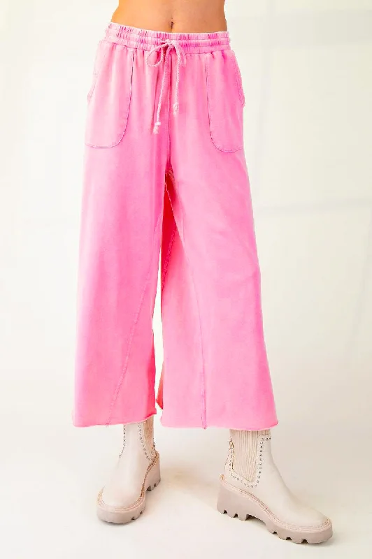 Trending On Washed Pink Pants