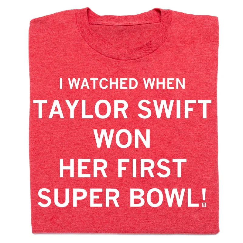 Taylor Swift Won Her First Super Bowl