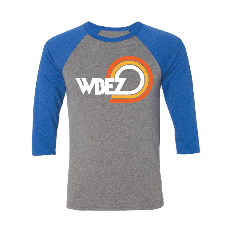 WBEZ Vintage Logo Baseball Tee