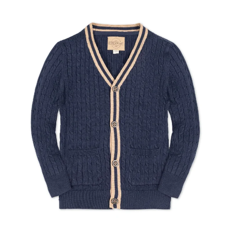 Organic Cable Cardigan - Baby