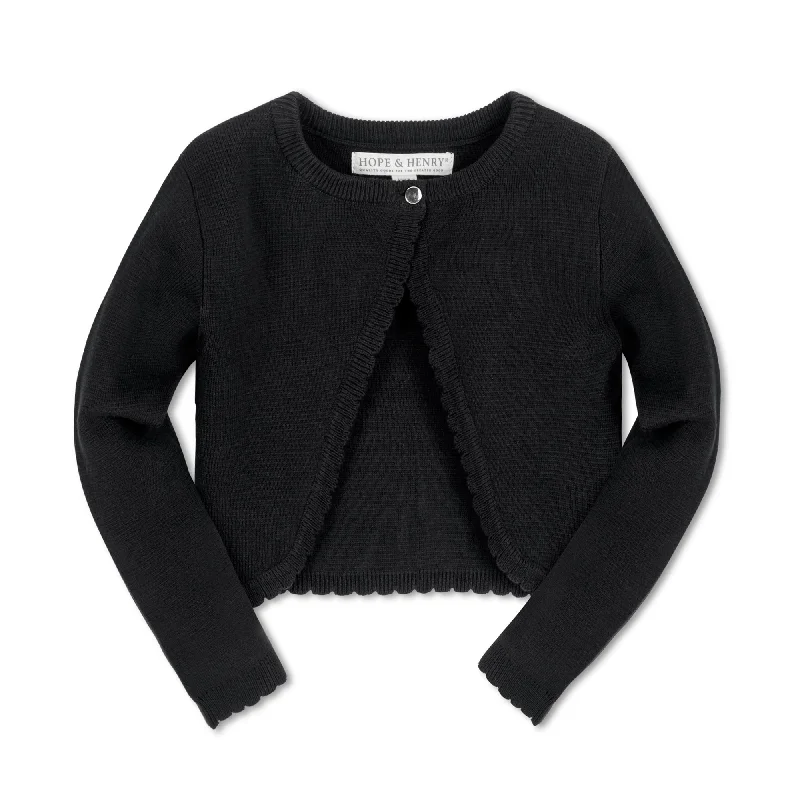 Organic Cropped Milano Cardigan - Baby