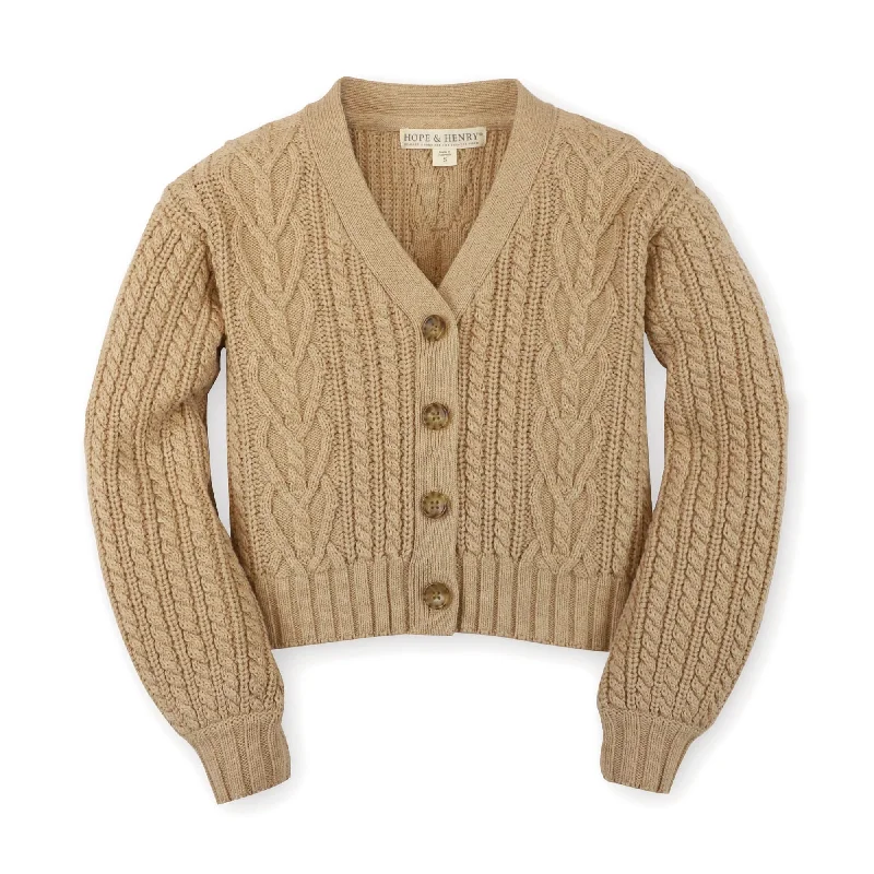 Chunky Cable Cardigan - Baby