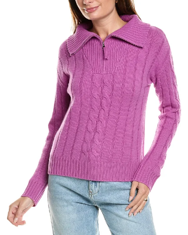 Kier+J Wool & Cashmere-Blend Pullover