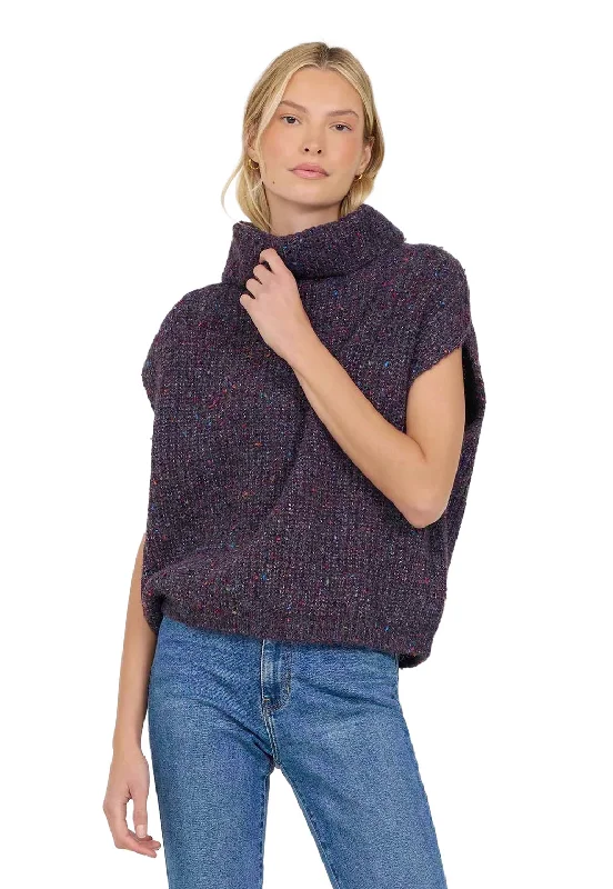 Ubah Sleeveless Pullover Eggplant