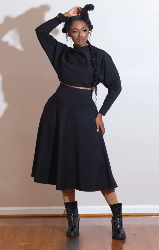 JIBRI Swing Skirt Suit