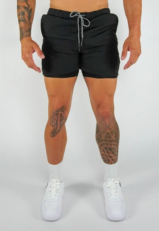 Culture 2-In-1 Shorts - Black