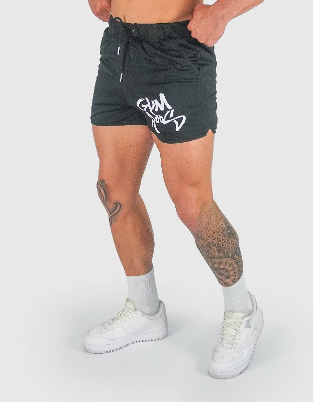 Script Shorts - Black