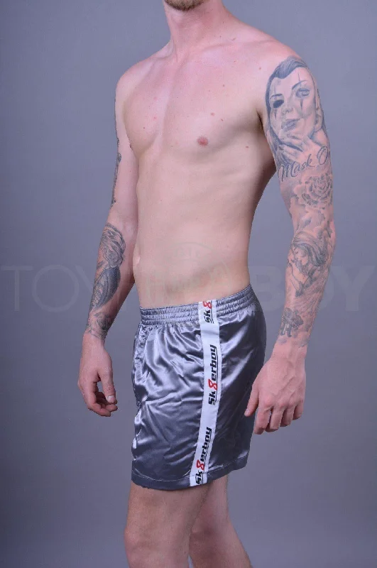 Sk8erboy Shiny Boxershort - Silver