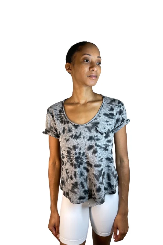 Black/Grey Tie Dye