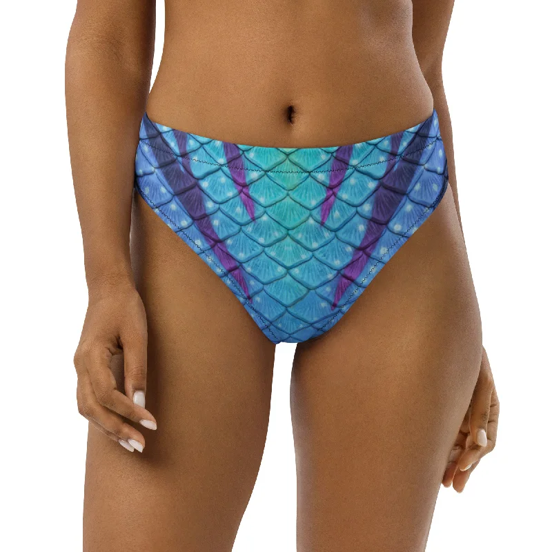 Navi Nightfall Recycled High-Waisted Bikini Bottom